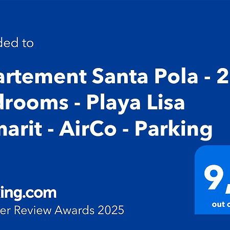 Apartement Santa Pola - 2 Bedrooms - Playa Lisa Tamarit - Airco - Parking Dış mekan fotoğraf